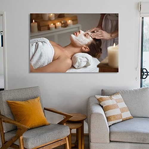 Kozmetički Salon Poster Beauty Body masaža cijelog tijela SPA Poster platno slikarstvo posteri i grafike zidne umjetničke slike za dnevni boravak dekor spavaće sobe 20x30inch