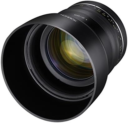 Rokinon special Performance 85mm f/1.2 High Speed objektiv za Canon EF sa ugrađenim ae čipom, Crni