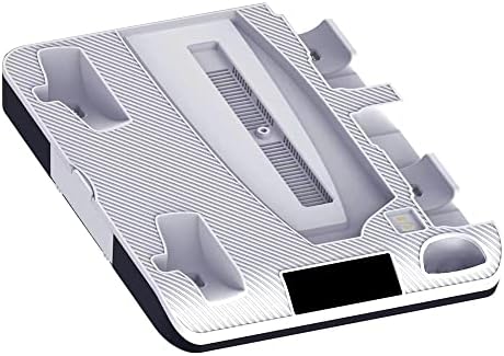 Stalak za punjenje za PS VR2 & za PS5 kontroler, postolje za hlađenje stanice punjača sa dvostrukim kontrolerom