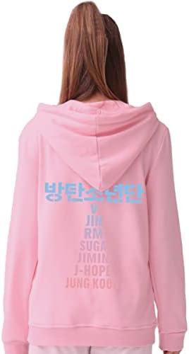LILICO LJUBAVE HOODIE ženske duksere za djevojke Jungkook Suga V RM casual pulover dugih rukava sa