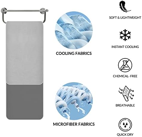 U-odabir 8 pakovanja ručnik za hlađenje, ručnik za led, ručnik od mikrovlakana, mekani prozračni ručnik