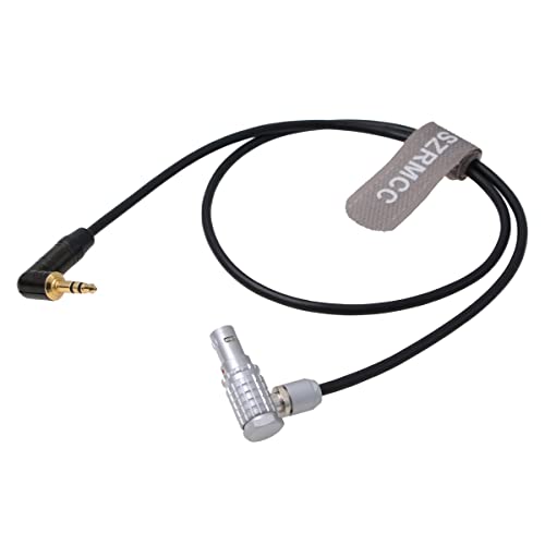 SZRMCC 3.5mm TRS 1/8 '' do 6-pina muški desni ugaoni audio ulazni kabel za ARRI ALEXA MINI LF kameru