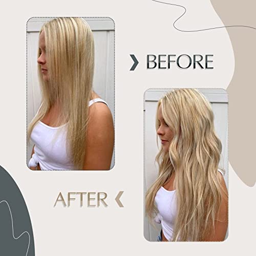 RUNATURE plava potka ekstenzije za kosu Sew In Hair and Clip in Hair Extensions ljudska kosa pepeo