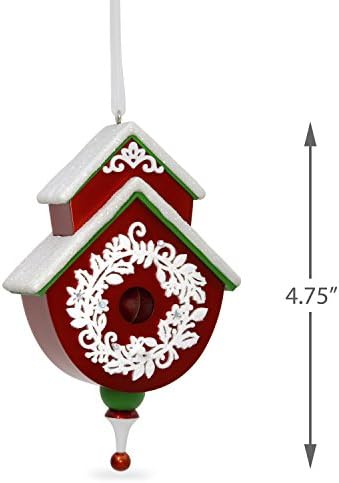 Hallmark 1795qx9365 lijepa kuća za ptice #2 Božićni ukrasi za uspomenu