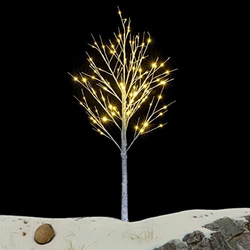 AOF 6FT Snowflake božićno drvce sa 96 LED lampom