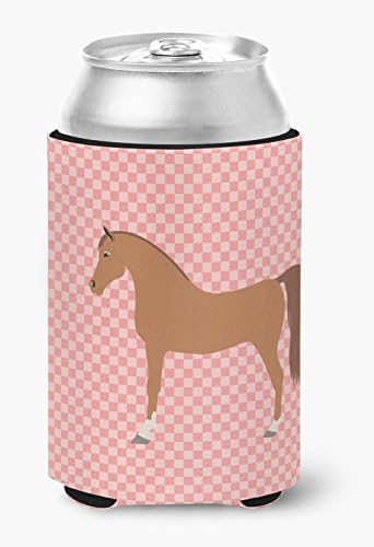 Caroline's Blisures BB7911CC Arabian Horse Ružičasta čeka Can ili boca Hugger, može li hladnije rukav zagrliti rukav za piće rukav za piće za piće Izolirani držač pića,