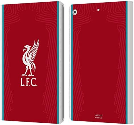 Dizajni za glavu Službeno licencirani Liverpool Football Club HOME 2020/21 Koža Rezerviraj novčanik Kućište Kompatibilno sa Apple iPad 10.2 2019/2020/2021