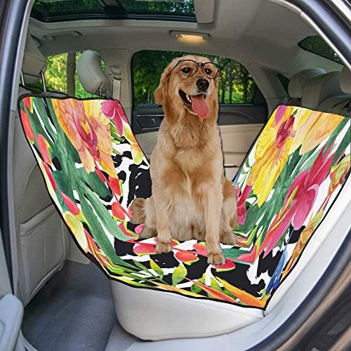 Enevotx Navlaka za pseće sedište prilagođena ručno obojena dizajnerska Navlaka za kreativno štampanje autosjedalica