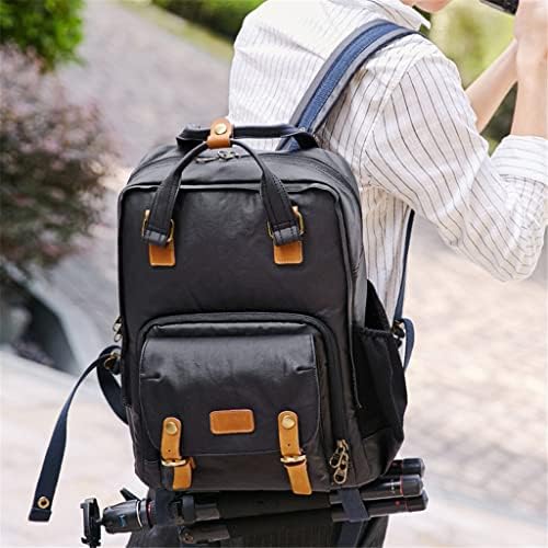 ZSEDP profesionalna Retro moda Casual vodootporna Platnena torba za stativ za fotografije stativ DSLR ruksak