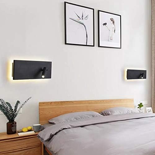 ZHAOLEI zidna lampa sa strane kreveta Led zidna lampa 10w bočna lampa za spavaću sobu Podesiva 360 rotirajuća unutrašnja zidna lampa