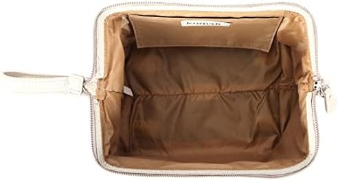 KomalC velika vrhunska kožna toaletna torba za žene i muškarce, travel utility Dopp kit wash bag
