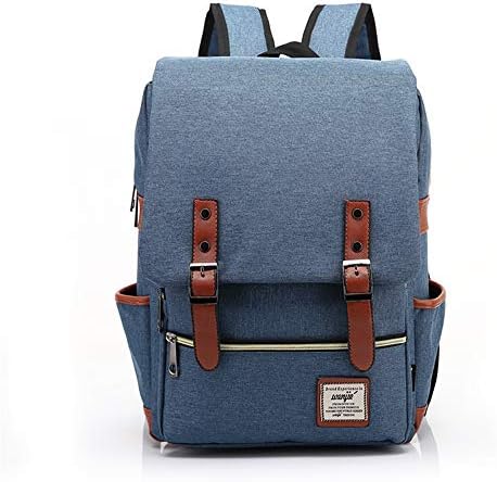 Unisex vintage laptop ruksak, školski fakultet vodootporni poslovni putovanja modni ruksack casual messenger