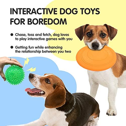 Legend Sandy Puppy Chew Toys za zuba, igračke za žvakanje za malog psa, igračaka psa za dosadu i poticanje, igračke za kućne ljubimce za malu pasminu sa kuglom za pse, tegljač za ratne igračke