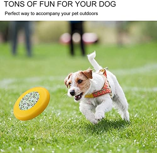 Funnystar 10.39 Round Dog S Flying Disc za trening za ugriza za pse otporne na igračke