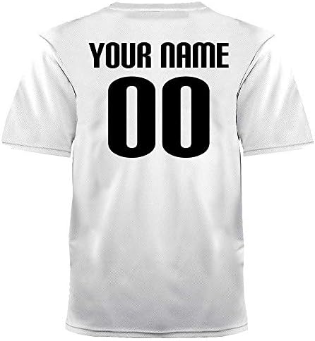 Prilagođena panama nogometna lopta 1 dres za odrasle personaliziran sa vašim imenima i brojevima