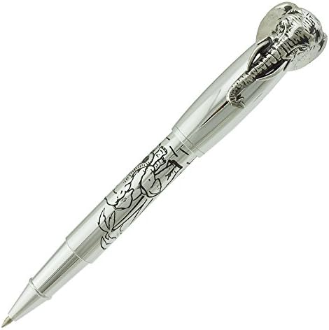 Erofa Fuliwen Rollerball olovka, srebrni nehrđajući čelik Karoserija Slon Poklon olovka
