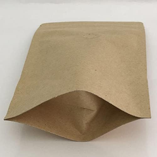 10kom torbica za kafu prijenosni džepni Organizator za kontejnere ponovo se može zatvoriti za višekratnu upotrebu Organizirajuće izdržljive poklon torbe za maloprodajne poklone zrna zrna riže , 12x19cm