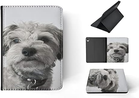 Schnauzer Dog 10 Flip tablet poklopac kućišta za Apple iPad Mini
