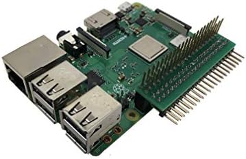 Mikro konektori Raspberry PI 40-pinski GPIO 1 do 2 Ploča za proširenje, zeleno