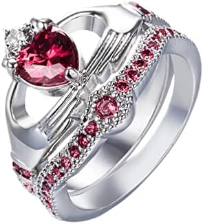 2023 Novi poklon bijeli kameni nakit ručno razini luksuzni prsten za angažman vjenčani prstenovi nakit za žene