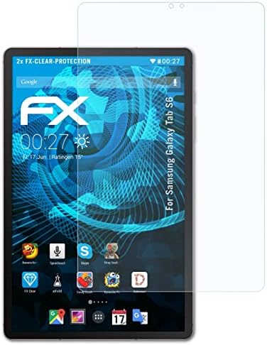 Atfolix film za zaštitu ekrana kompatibilan sa Samsung Galaxy Tab S6 zaštitom ekrana, Ultra-Clear