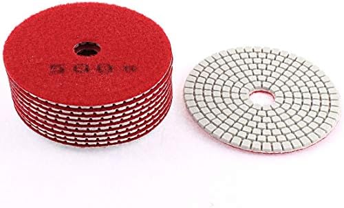 Novi Lon0167 dijamantski polirani jastučići za granit-e pouzdanu efikasnost mermerni Beton 500 granulacija prečnika 100mm 10 kom