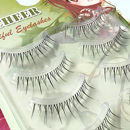 5 Pari Umjetnih Trepavica Prirodnog Izgleda Invisible Band Fairy Eyelash Extension Nude Makeup Dnevne Višekratne
