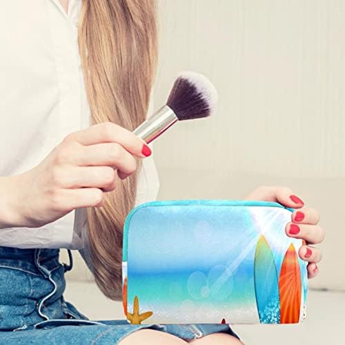 Mala vrećica za šminku, patentno torbica Travel Cosmetic organizator za žene i djevojke, plaža Starfish
