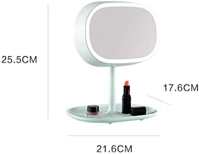 XDSDDS multifunkcionalno ogledalo za šminkanje, desktop ogledalo za šminkanje sa Led punjenjem desktop