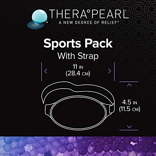 TheraPearl-14070 toplo hladno pakovanje za višekratnu upotrebu sa remenom, pakovanje leda sportske veličine sa gel perlicama, 11 x 4,5