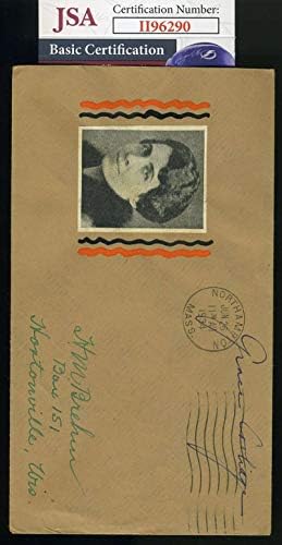 Grace Coolidge JSA COA ručna potpisana HM Brehm Art FDC Cache Autograph
