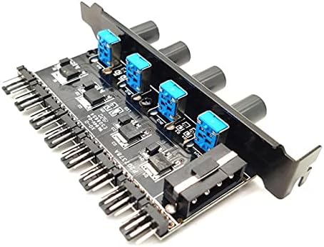 Konektori 3pin/4pin Glavčina ventilatora za hlađenje 4D SATA napajanje 3/8 putno dugme Regulator brzine