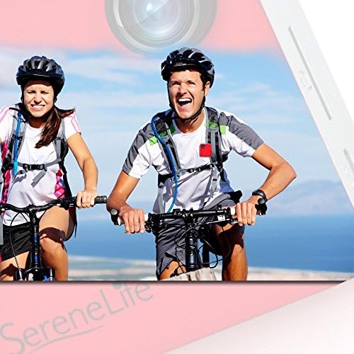 Serenelife Clip-na nosivim fotoaparatom 1080p Full HD s ugrađenim Wi-Fi-sem, idealan je za učionicu za snimanje
