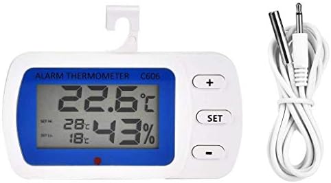 Walnuta sobni termometar higrometar termometar unutrašnja Vanjska Vlažnost Monitor sa temperaturnom