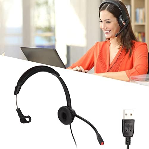 Monauralne saobraćajne slušalice - jednostrane poslovne slušalice, sa HD mikrofonom za poništavanje buke, kamiondžije sa mikrofonom za poništavanje buke za slušalice za komunikaciju pozivnog centra