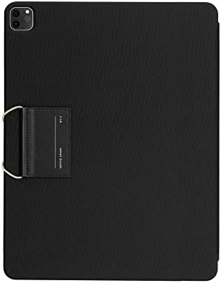 Native Union W.F.A iPad Folio - minimalistički sklopivi štand i poklopac izrađeni od recikliranih materijala kompatibilan sa iPad Pro 11 , iPad Air 10,9 s jednostavnim magnetskim pričvršćivanjem, dugme & gudački dizajn -Black