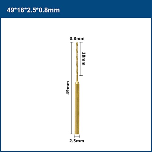0,8-2,2 mm burgija za dršku velike brzine Čelik za obradu drveta Twist burgija električni alat ručna bušilica