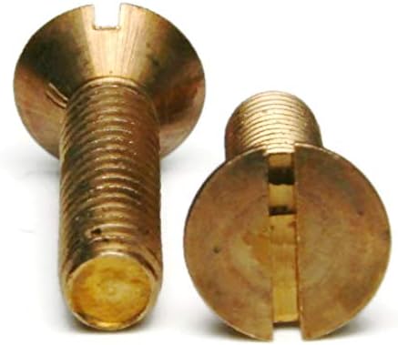 Silikonski brončani vijci s ravnim glavom - 6-32 x 1 Količina 25