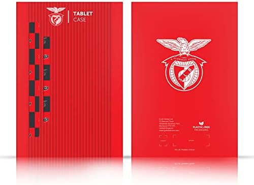 Dizajni za glavu Consecks službeno licencirani S.L. Benfica Golman 2021/22 Crest Kit Kožna knjiga Cover Cover Cover Cover Construible s Apple iPad 10.9