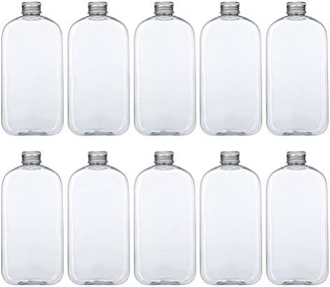 Patkaw Empty Soice boce sa kapicama 10pcs Višestruko jednokratno jednokratno mlijeko za sakupljanje