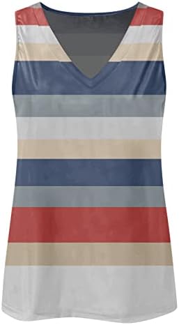 Ženske Tank Tops Labave Ljetne Vrhove Tunike Majice Casual Sleeveless Slatke Štampane Bluze Vježba