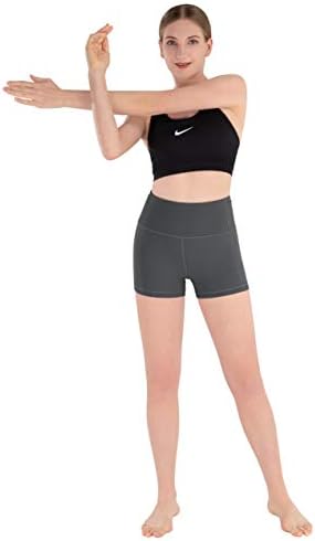 Hofi žene joge kratke hlače, sportski struk sportske hlače, atletičke gaćice za teretane sa džepovima