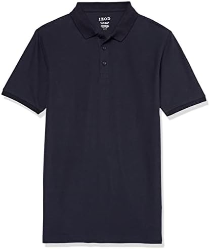 Izod školska uniforma za dječake adaptivna Polo majica kratkih rukava, čičak zatvaranje & Umjetna dugmad, udobna