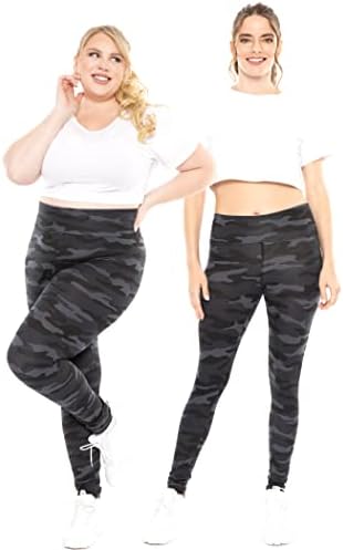 STRETCH IS COMFORT ženska Teamwear Foldover pamučne helanke pune dužine