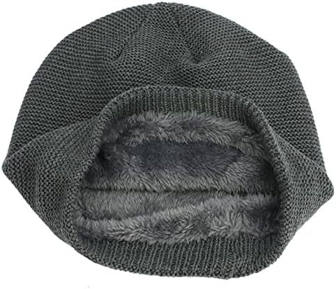 Šešir za vlažne pređe za muškarce Žene Čvrsti boju Stretch debeli zimski pješački šešir za odmor