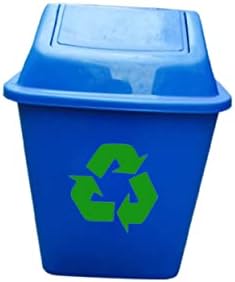 Operitacx 6kom oznake zelene naljepnice naljepnica za kantu za smeće naljepnica za smeće kontejneri za smeće