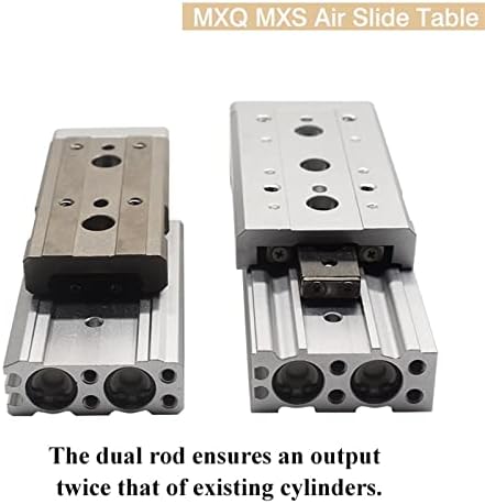 Tip Dual šipki klizački pneumatski cilindar MXS12-100 MXQ16 MXS12L MXQ16L BORE 12 16mm udar 10-125mm