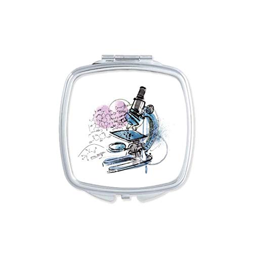 Chestry Kowledge Mikroskop Ogledalo Prijenosni Kompaktni Džepni Makeup Dvostrano Staklo