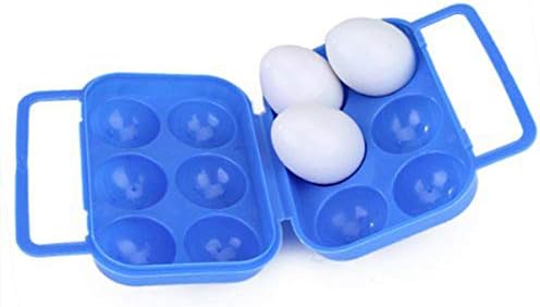 AMOSFUN Uskršnja jaja ukras Prijenosni sklopivi plastični držač nosača jaja za odlaganje kutije za odlaganje