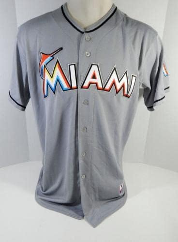 Miami Marlins Jake Esch 36 Igra Polovna siva Jersey DP12703 - Igra Polovni MLB dresovi